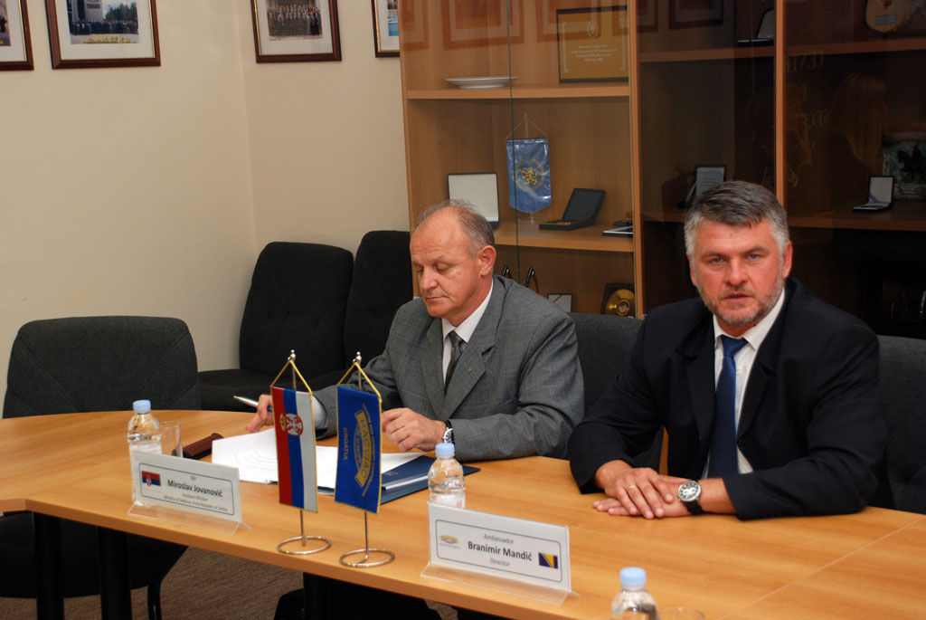MOD delegation visit RACVIAC | Ministry of defence Republic of Serbia
