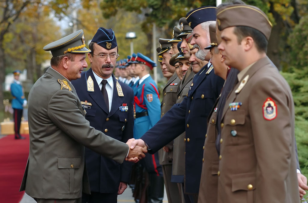 SAF CHOD and Hungarian CHOD meet | Ministry of defence Republic of Serbia